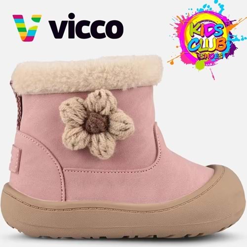 Vicco Winter Kauçuk Taban Kürklü Ortopedik Çocuk Bot