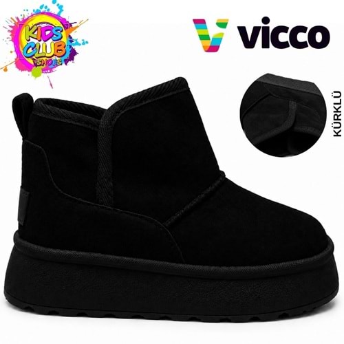 Vicco Bona Kürklü Hugg Ortopedik Çocuk Bot
