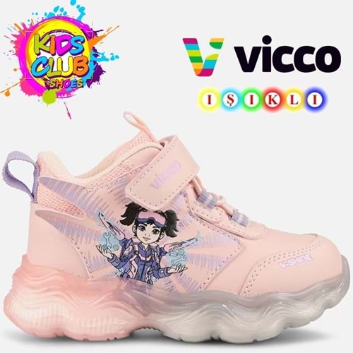 Vicco Pedri Işıklı Boğazlı Ortopedik Çocuk Spor Ayakkabı