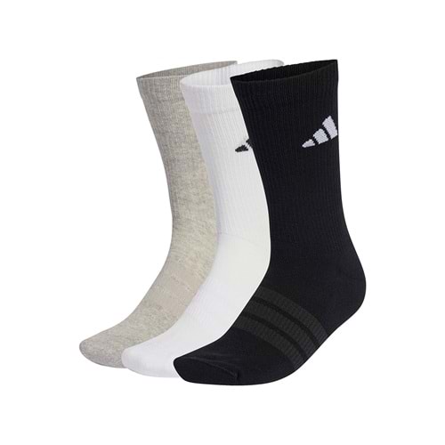 Adidas Cushioned Sportswear Crew 3'lü Çorap KC9624 Unisex Çorap