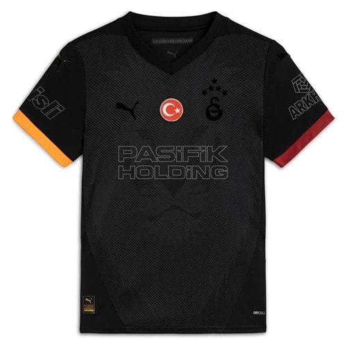 Galatasaray S.K. Limited Edition Siyah Forma 25/26 4. Forma 5 Yıldızlı Erkek Forma