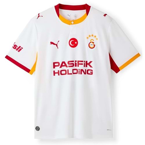 Galatasaray S.K. Beyaz Forma 26/27 Alternatif Forma 5 Yıldızlı Erkek Forma