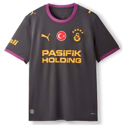 Galatasaray S.K. Siyah Forma 26/27 Deplasman Forması 5 Yıldızlı Erkek Forma