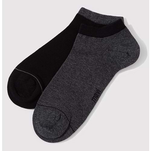 Mavi M090273-159 2 Adet Topuk Çorap Unisex Çorap