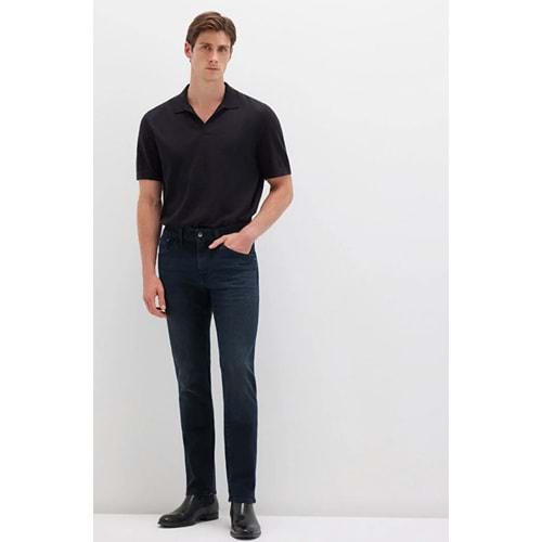Mavi M0042227245 Jake Mavi Black Puslu Gece Mavisi Gabardin Jean Pantolon Erkek Kot Pantolon