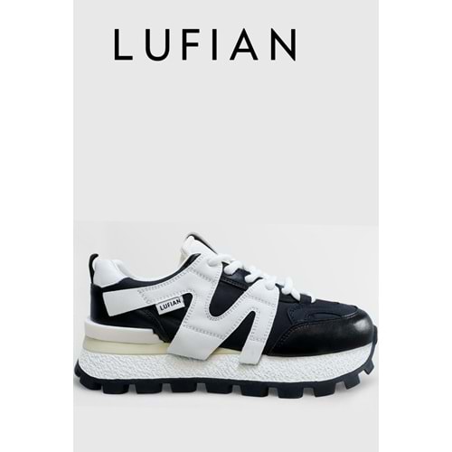 Lufian 121230019 Emily Sneaker Unisex Deri Spor Ayakkabı