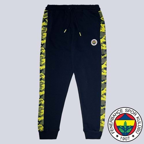 Fenerbahçe S.K. 25/26 Sezon Tribün Kamuflaj Detaylı Erkek Eşofman Altı