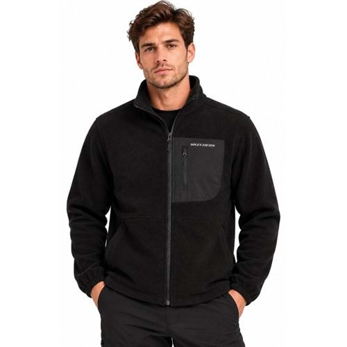 Skechers Outdoor Fleece Core Light Full Zip Polar Jacket S2620087-3817 Erkek Mont