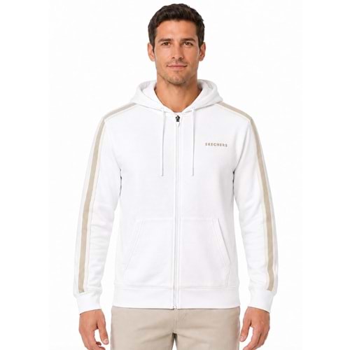 Skechers S2620120-3855 M Elevate Full Zip Fermuarlı Kapüşonlu Sweatshirt Erkek Sweatshirt