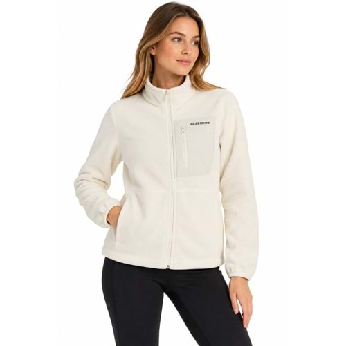 Skechers Outdoor Fleece Core Light Full Zip Polar Jacket S2620082-3855 Kadın Mont