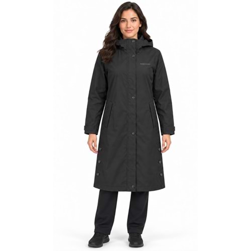 Skechers W Raincoat Jacket S2620097-3817 Kadın Yağmurluk İnce Mont Kadın Mont