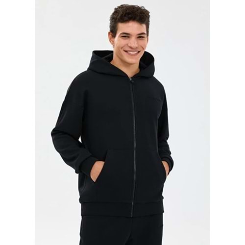 Skechers S2610014-3817 M Essential Full Zip Hoodie Sweatshirt Erkek Kapüşonlu Sweatshirt