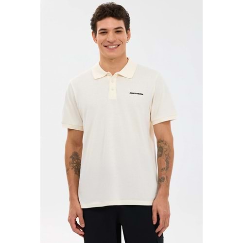 Skechers S211800-1208 M Short Sleeve Polo Yaka T-Shirt Erkek Tişort