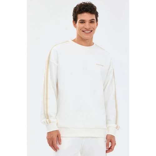 Skechers S2610103-3855 M Fleece Crew Neck Sweatshirt Erkek Sweatshirt