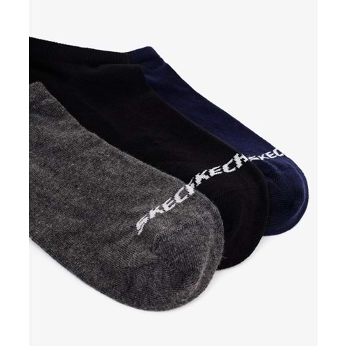 Skechers S2520315-3700 U Low Cut 3 Pack 3 Parça-Adet Unisex Çorap