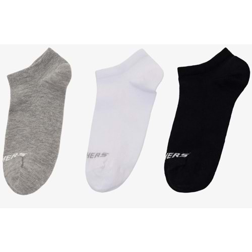 Skechers S2520315-4183 U Low Cut 3 Pack 3 Parça-Adet Unisex Çorap