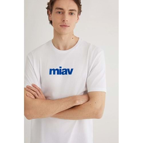 Mavi M067153-620 Miav Baskılı Tişört Erkek T-Shirt