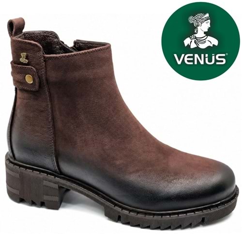 Venüs Limira Hakiki Deri Kaymaz Taban Ortopedik Kadın Bot