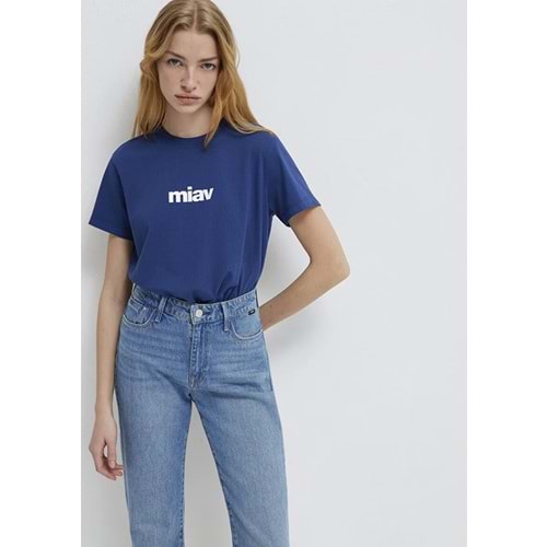 Mavi M1610622-70722 Miav Baskılı T-Shirt Kadın Tişört