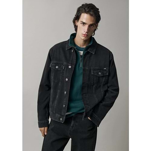 Mavi M0110273-85218 Mavi Jeans Kot Ceket Erkek Ceket