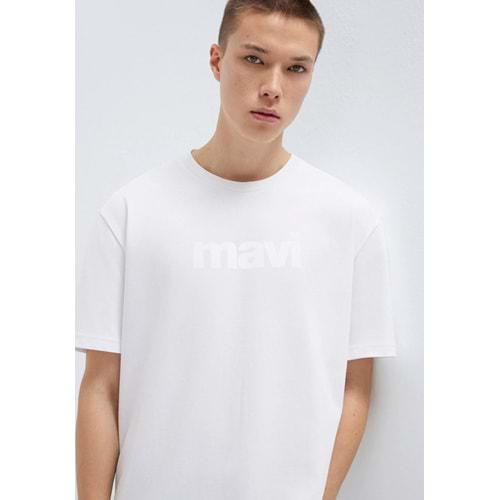 Mavi M0611807-620 Mavi Baskılı T-Shirt Erkek Tişort