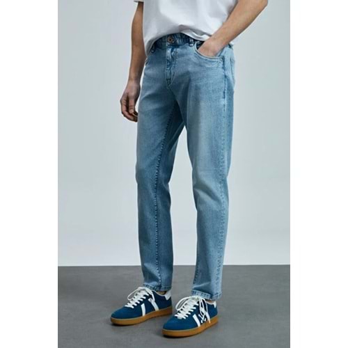 Lufian 111200190 Nıcolo Smart Jean Erkek Pantolon Slim Fit Erkek Kot Pantolon