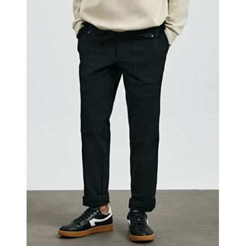 Lufian 112190346 Tom Fashion Slim Fit İçi Polarlı Kargo Pantolonu Erkek Pantolon