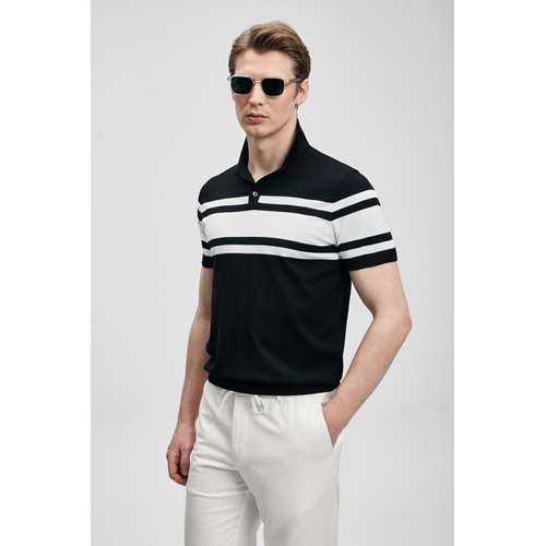 Lufian 111090141 Brando Erkek Modal Karışımlı Polo Yaka Tişört Erkek Tişort