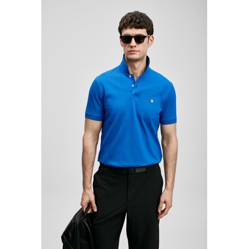 Lufian 111040230 Laon Smart Polo Yaka Tişört Erkek Tişort