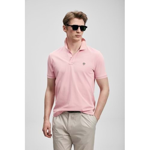 Lufian 111040230 Laon Smart Polo Yaka Tişört Erkek Tişort