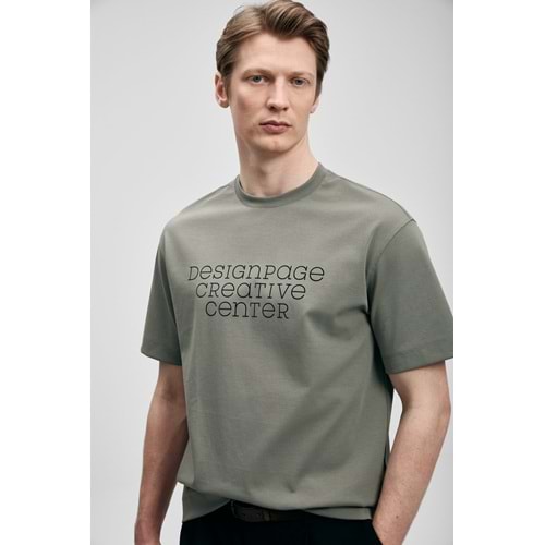 Lufian 111020284 Frank Erkek Basic T- Shirt Tişört Erkek Tişort