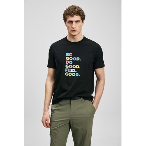 Lufian 111020290 Good Modern Grafik T- Shirt Erkek Tişort