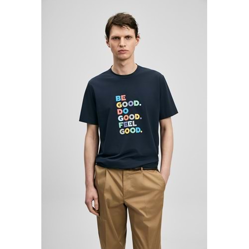 Lufian 111020290 Good Modern Grafik T- Shirt Erkek Tişort