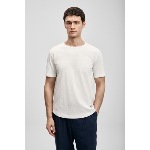 Lufian 111020312 Junya Erkek Basic T- Shirt Tişört Erkek Tişort