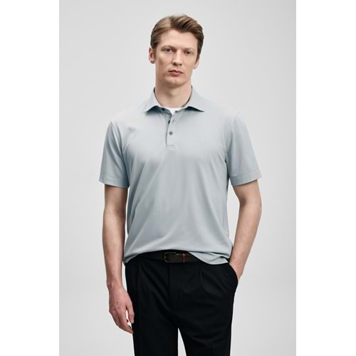 Lufian 111040234 Hudson Smart Polo Yaka Tişört Erkek Tişort