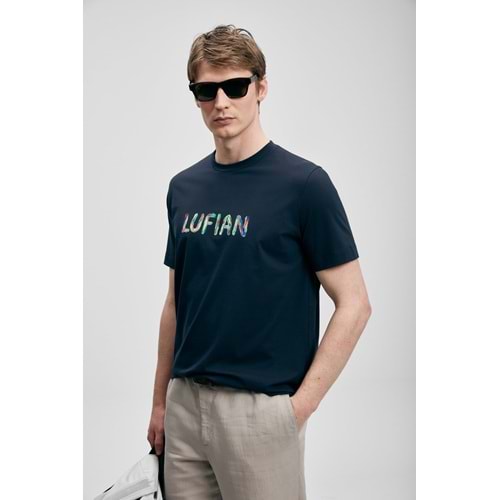 Lufian 111020317 Surge Erkek Basic T- Shirt Tişört Erkek Tişort