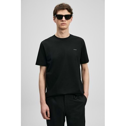 Lufian 111020321 Bran Modern Grafik T- Shirt Tişört Erkek Tişort
