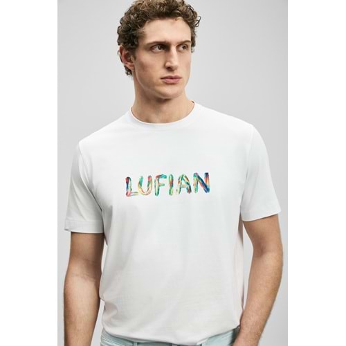 Lufian 111020317 Surge Erkek Basic T- Shirt Tişört Erkek Tişort