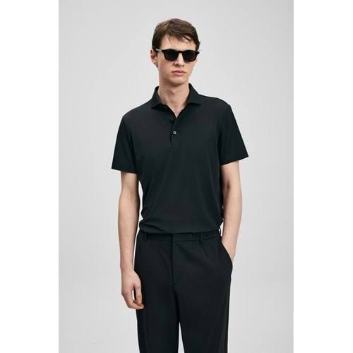 Lufian 111040240 Spencer Hi- Tech Performance Dikişsiz Polo Yaka Tişört Erkek Tişort