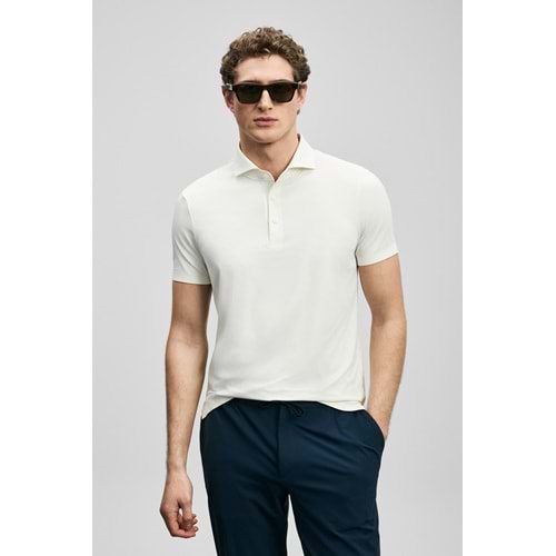 Lufian 111040240 Spencer Hi- Tech Performance Dikişsiz Polo Yaka Tişört Erkek Tişort
