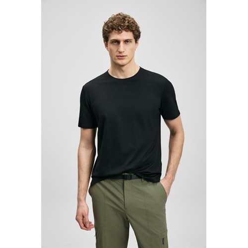 Lufian 111020323 Fınto Modern Grafik Erkek T- Shirt Tişört Erkek Tişort