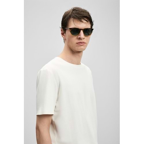 Lufian 111020323 Fınto Modern Grafik Erkek T- Shirt Tişört Erkek Tişort