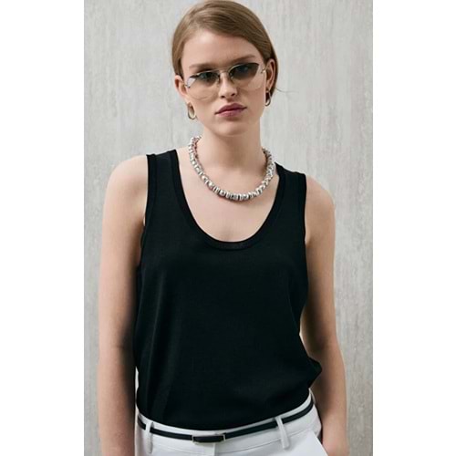 Lufian 121090056 Clara Sıfır Kol T-Shirt Kadın Tişört