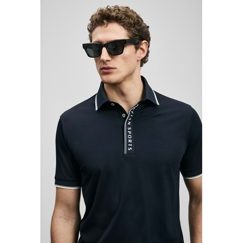 Lufian 111040252 Lord Smart Erkek Polo Yaka Tişört Erkek Tişort