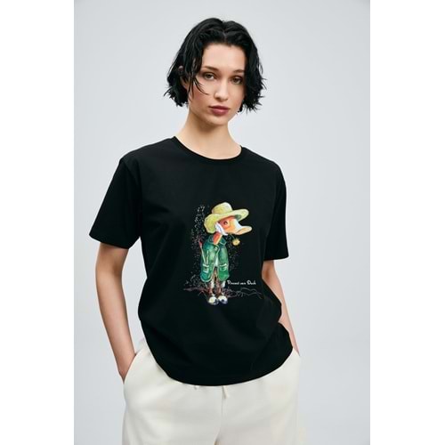 Lufian 121020041 Fame Kadın T-Shirt Kadın Tişört