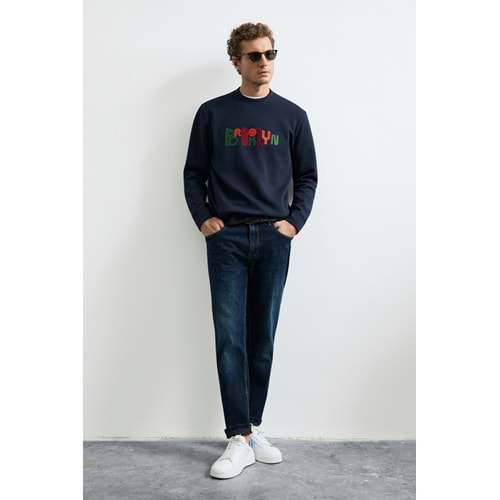 Lufian 112030202 Fınn Erkek Sweatshirt