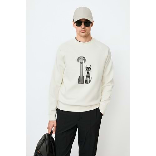 Lufian 112030203 Alfred Erkek Sweatshirt