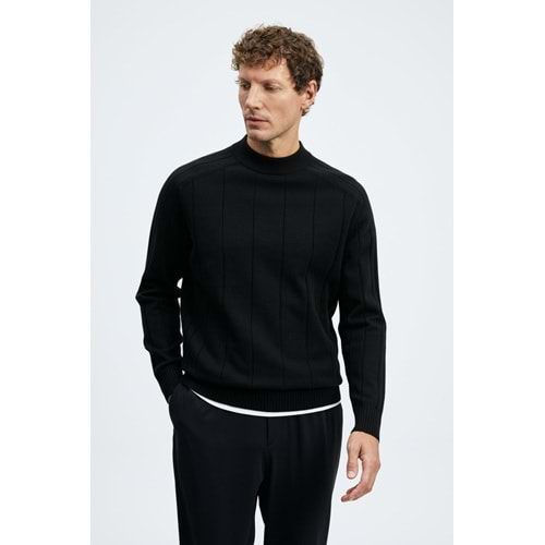 Lufian 112090195 Grand Yün Karışımlı Kazak Erkek Sweatshirt