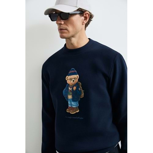 Lufian 112030201 Mıles Erkek Sweatshirt