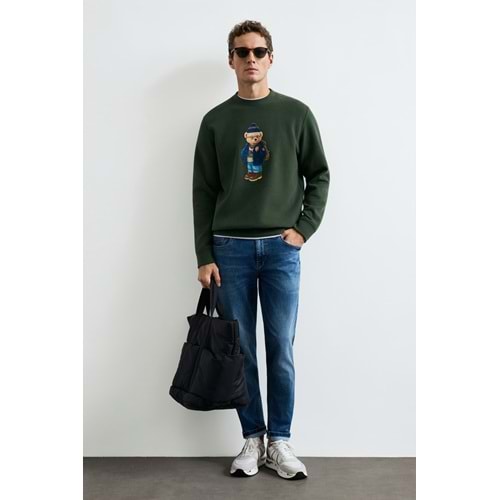 Lufian 112030201 Mıles Erkek Sweatshirt